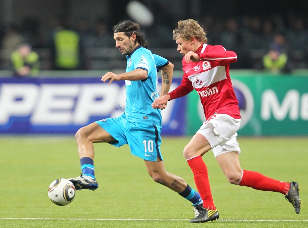 Чемпионата России 2010, 16-й тур, Спартак (Москва) — Зенит (СПб). 