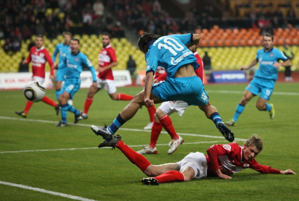 Чемпионата России 2010, 16-й тур, Спартак (Москва) — Зенит (СПб). 