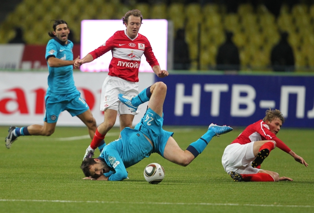 Чемпионата России 2010, 16-й тур, Спартак (Москва) — Зенит (СПб). 