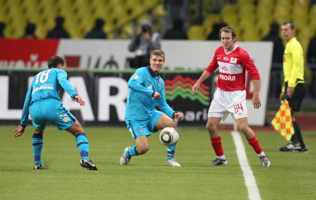 Чемпионата России 2010, 16-й тур, Спартак (Москва) — Зенит (СПб). 