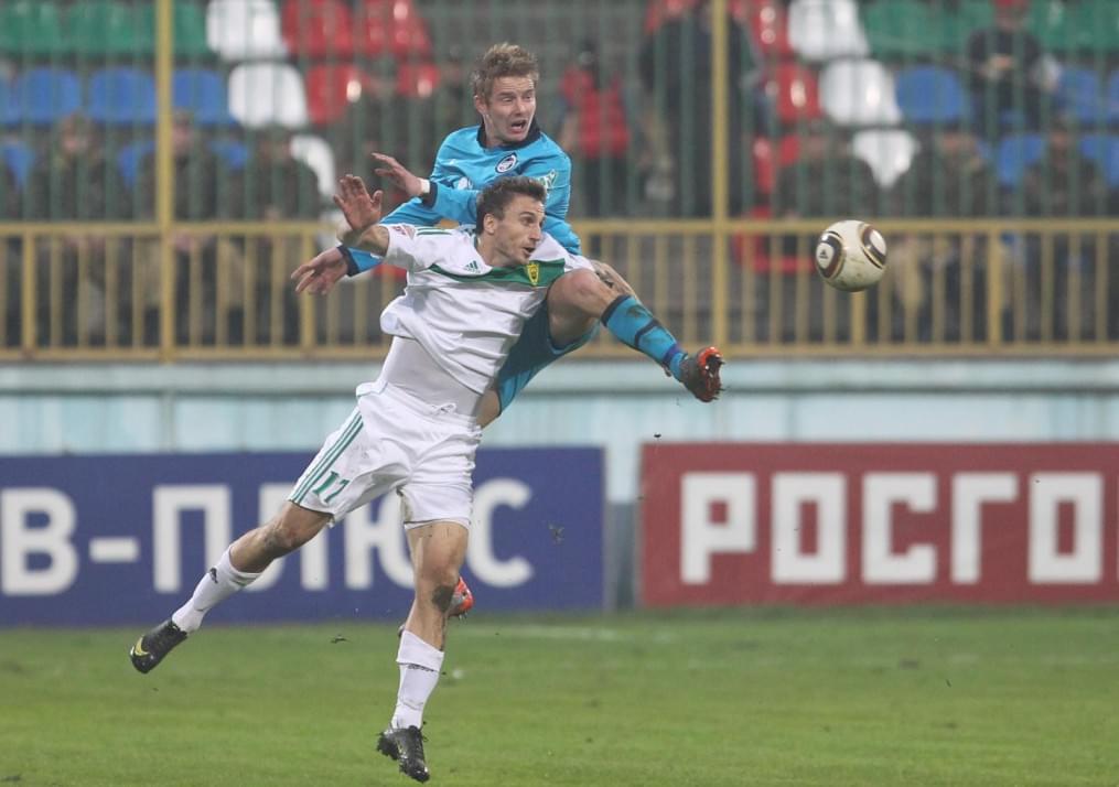 Чемпионат России 2010 года, 25 тур, футбольный матч Анжи—Зенит