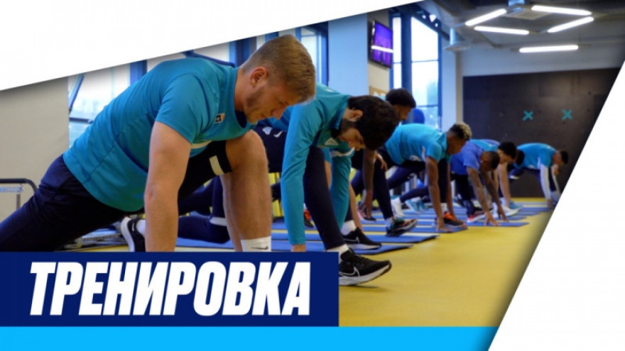 Тренировка «Зенита» за неделю до матча со «Спартаком» Тренировка «Зенита» за неделю до матча со «Спартаком»