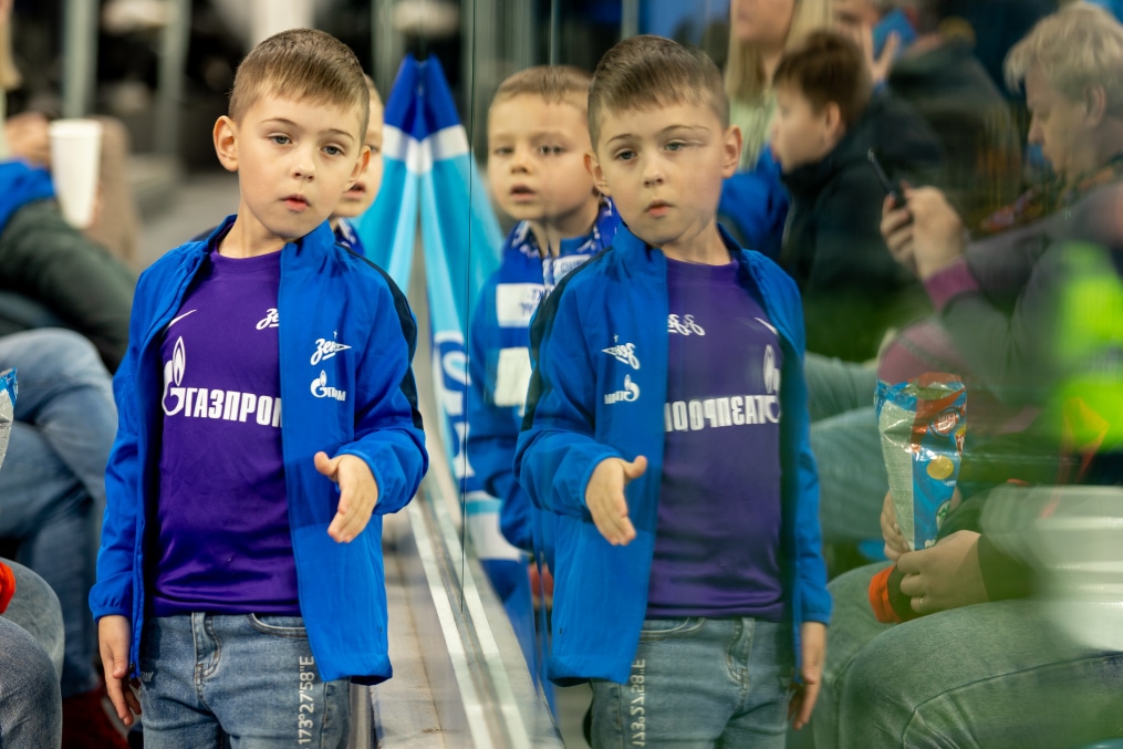 Болельщики на финальном матче Winline Кубка России среди женских команд 2022, «Зенит» — ЦСКА