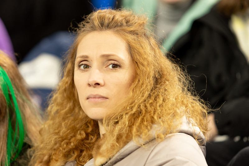 Болельщики на финальном матче Winline Кубка России среди женских команд 2022, «Зенит» — ЦСКА