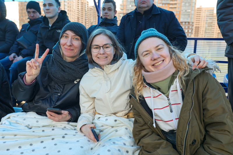 Болельщики на матче «Зенит» — «Локомотив»