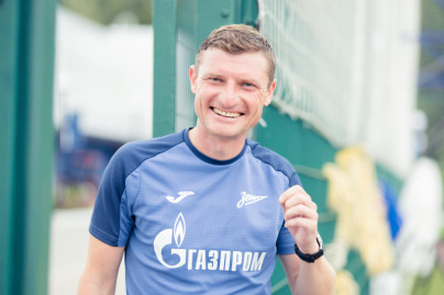 Тренировка «Зенита»-м перед матчем с ЦСКА