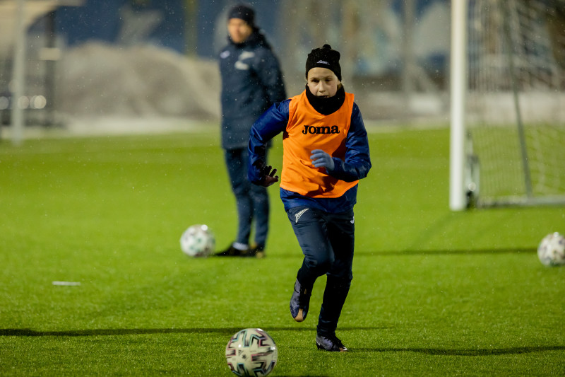 Тренировка женской команды «Зенит» — U14