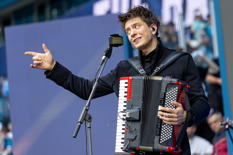 «Фан-Променад» перед матчем  «Зенит» — «Ахмат»