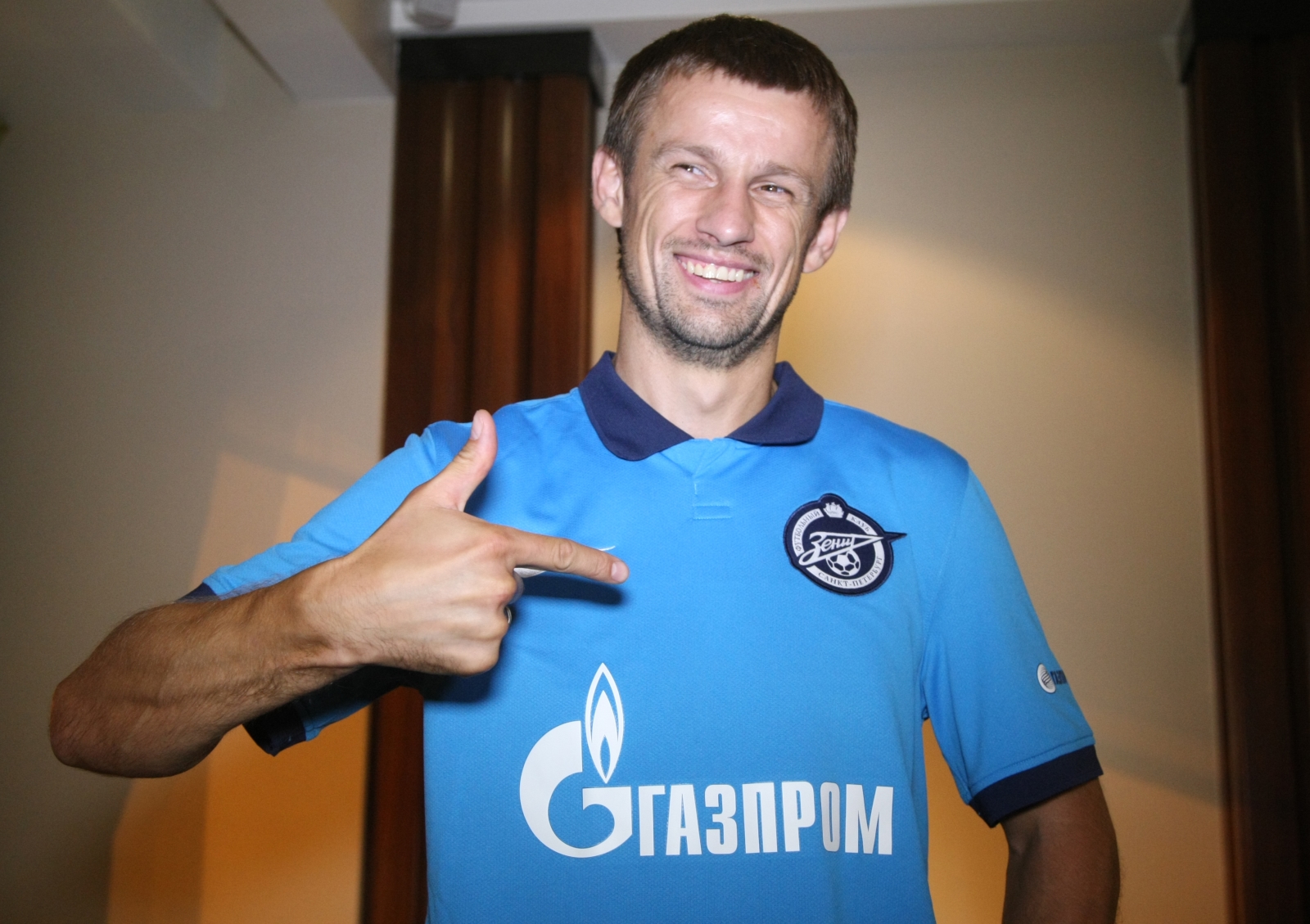 Сергей Семак прибыл в Петербург