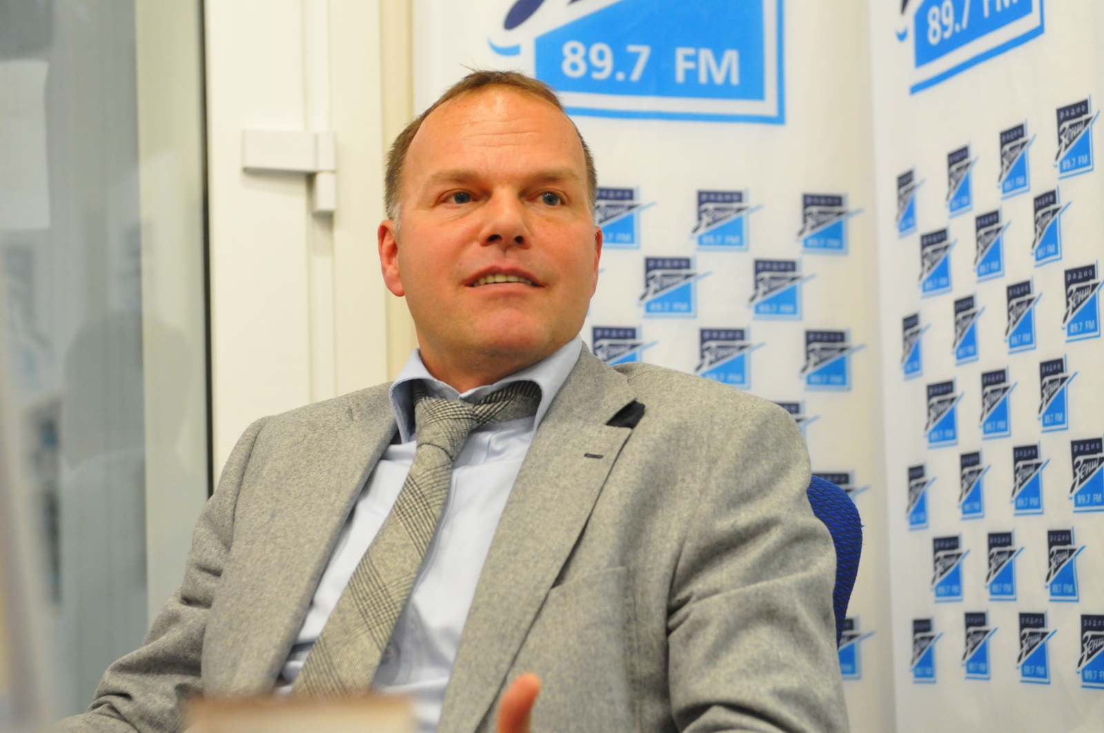 Хенк ван Стее на радио Зенит