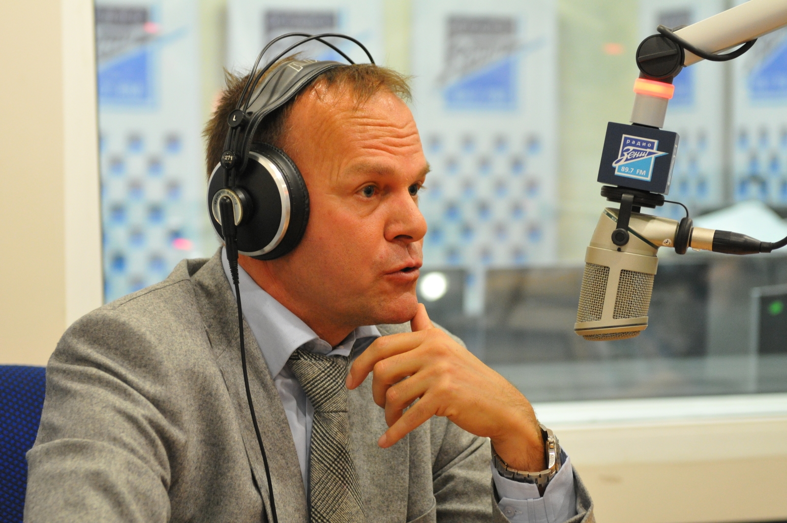 Хенк ван Стее на радио Зенит