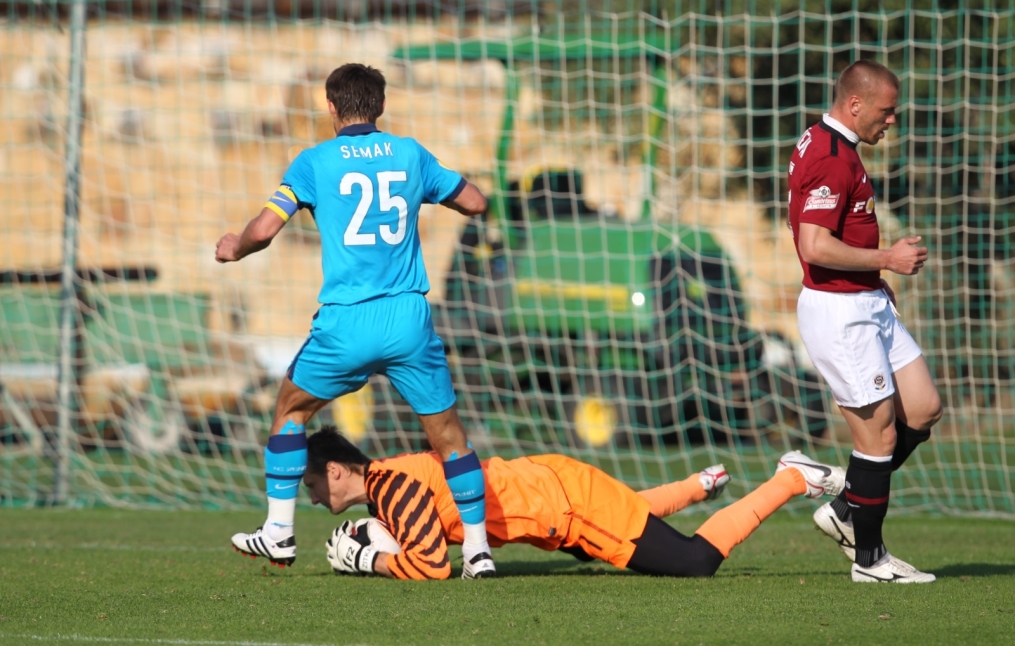 Marbella Cup 2011. Товарищеский матч, Спарта  — Зенит
