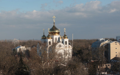 Город в преддверии Супрер Кубка России 2011.