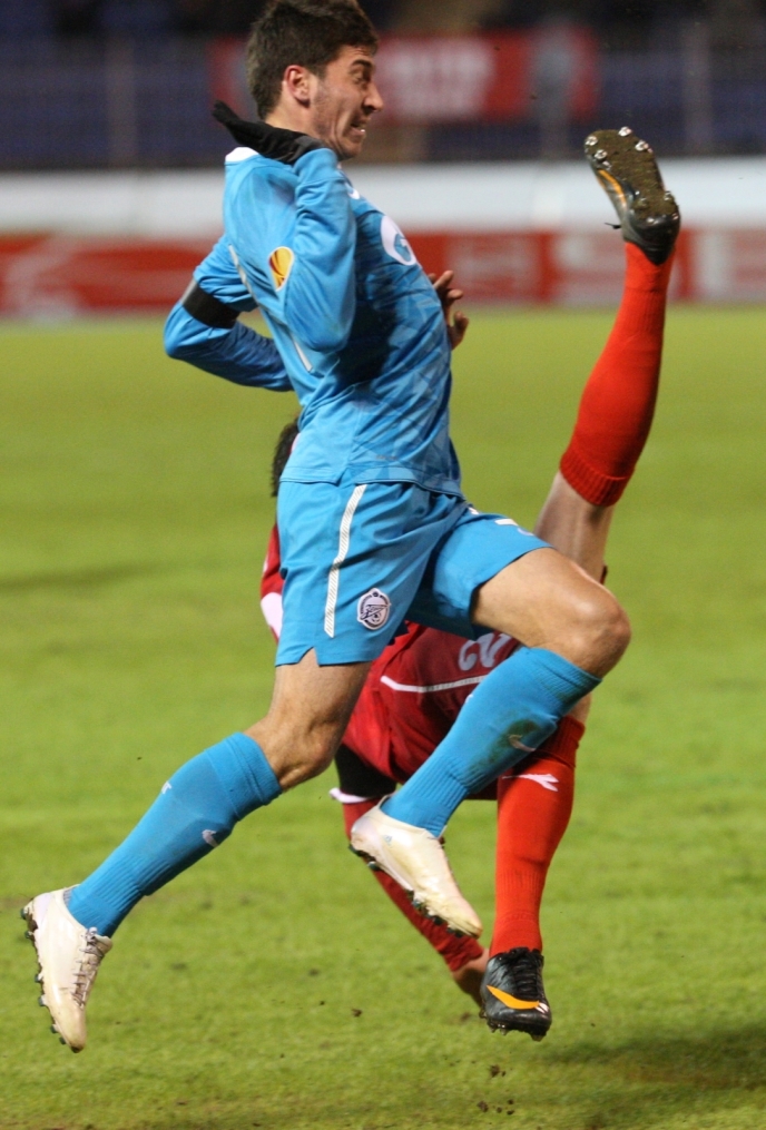  Лига Европы  УЕФА 2010/11. Матч Зенит  — Твенте 