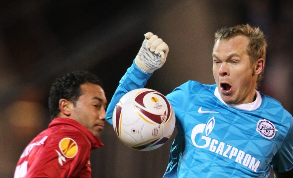  Лига Европы  УЕФА 2010/11. Матч Зенит  — Твенте 