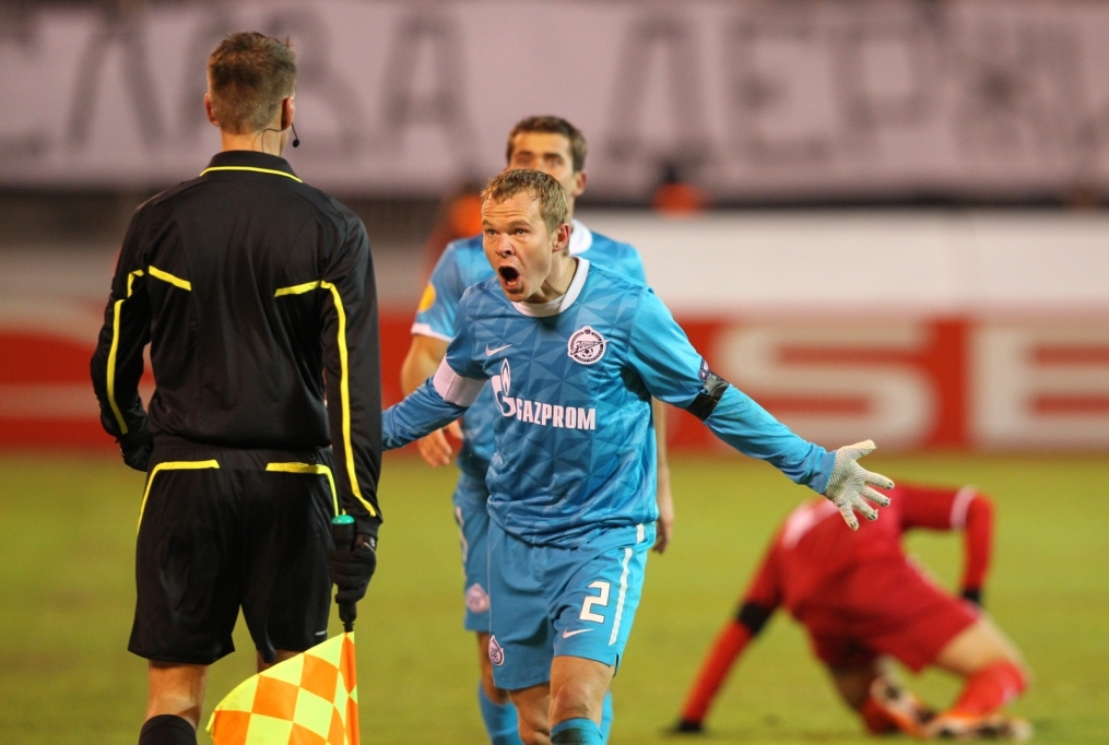  Лига Европы  УЕФА 2010/11. Матч Зенит  — Твенте 