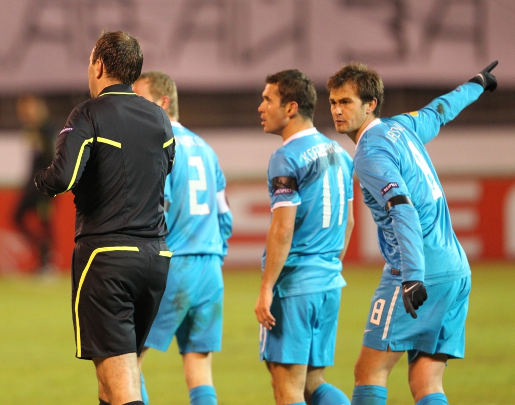 Лига Европы  УЕФА 2010/11. Матч Зенит  — Твенте 