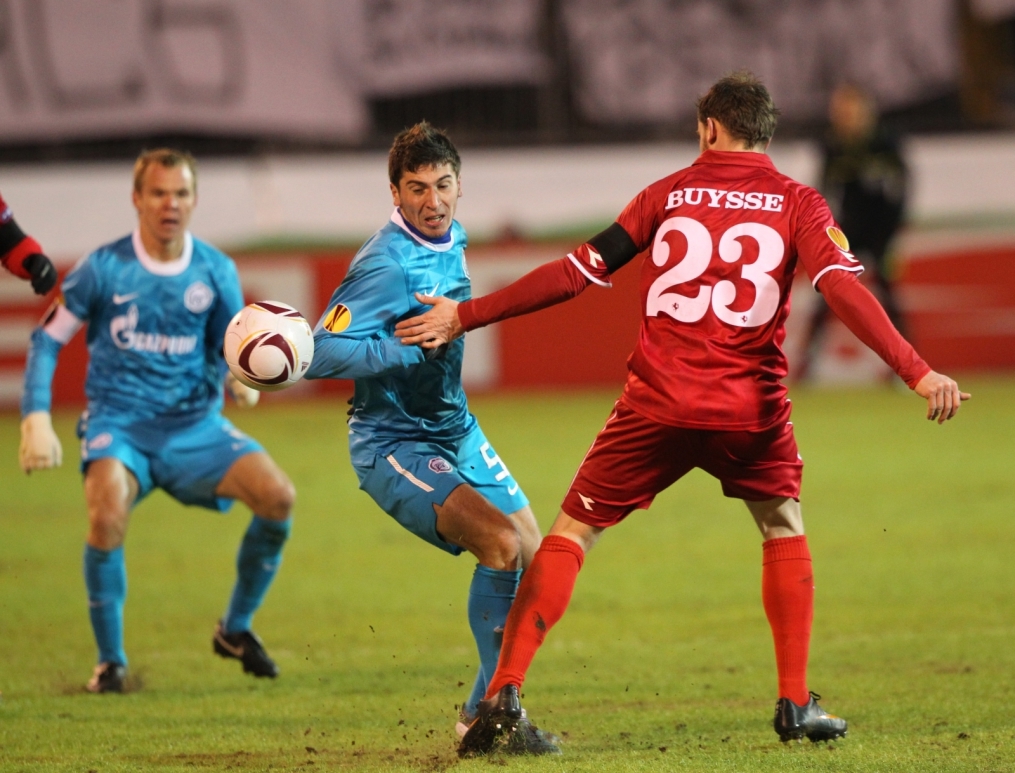  Лига Европы  УЕФА 2010/11. Матч Зенит  — Твенте 