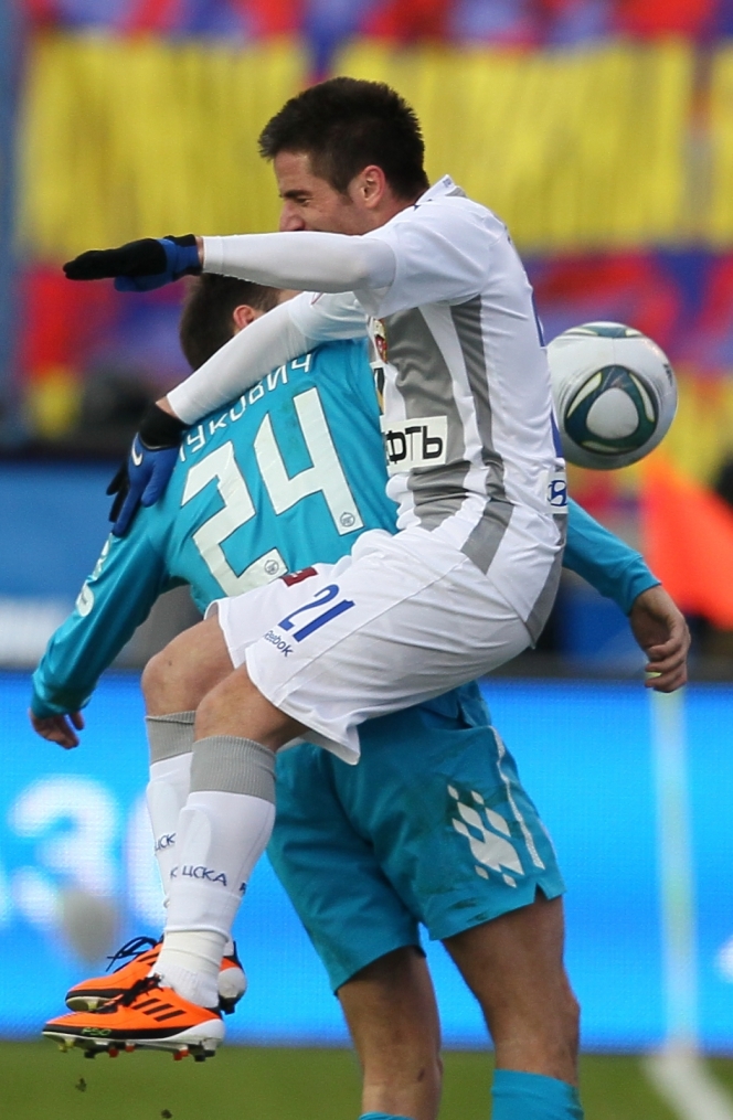 Чемпионат России.  2011/12 года. 4 тур, матч Зенит — ЦСКА