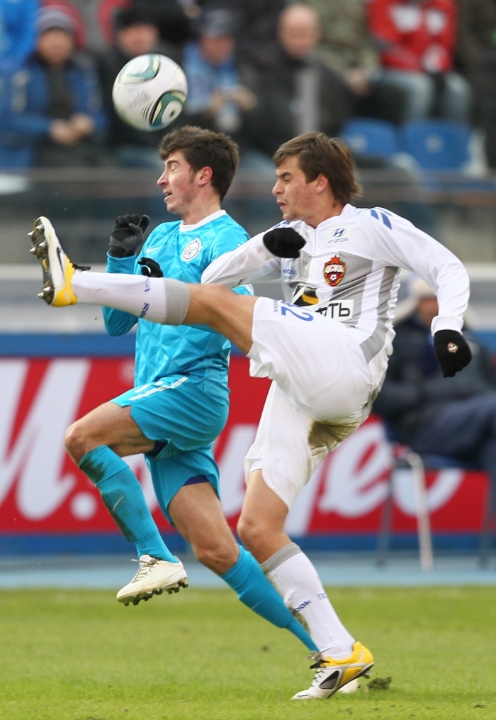 Чемпионат России.  2011/12 года. 4 тур, матч Зенит — ЦСКА