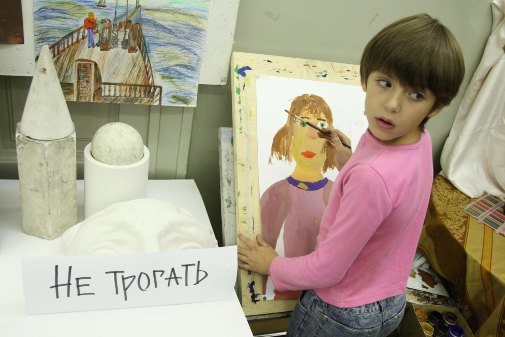 Зенит против расизма. Детская творческая лабораторию «Я рисую друга».