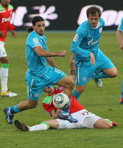 Матч 8-го тура Чемпионата России 2011/12 Зенит — Локомотив