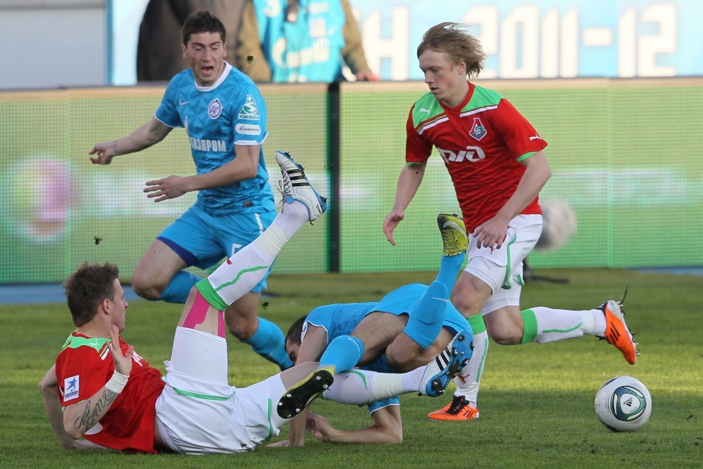 Матч 8-го тура Чемпионата России 2011/12 Зенит — Локомотив