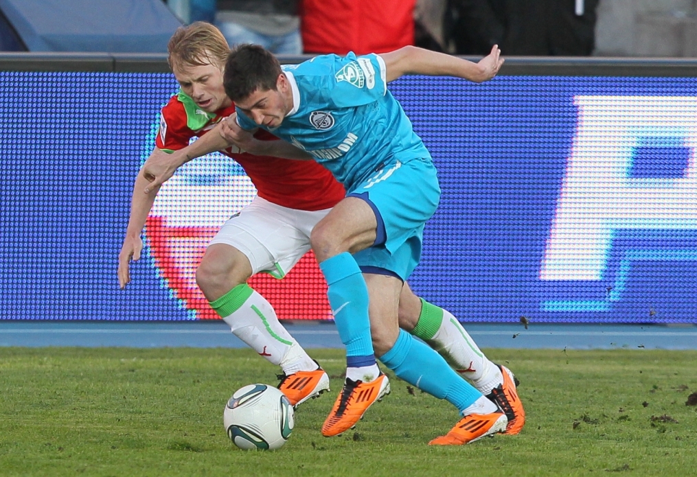 Матч 8-го тура Чемпионата России 2011/12 Зенит — Локомотив
