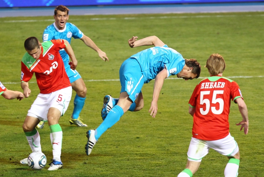 Матч 8-го тура Чемпионата России 2011/12 Зенит — Локомотив