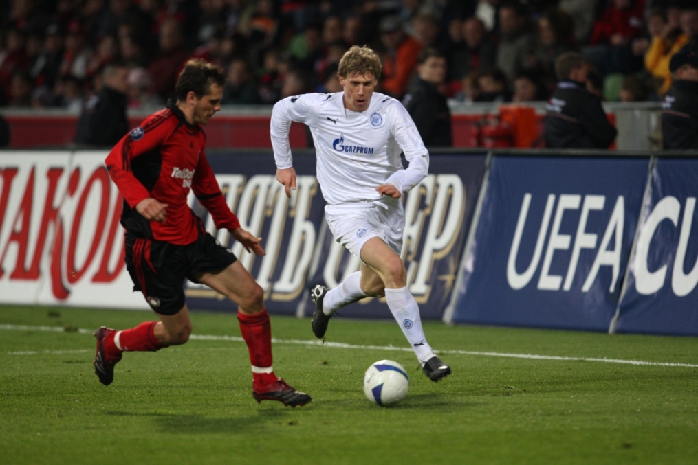 Кубок УЕФА 2008. Матч Байер —  Зенит