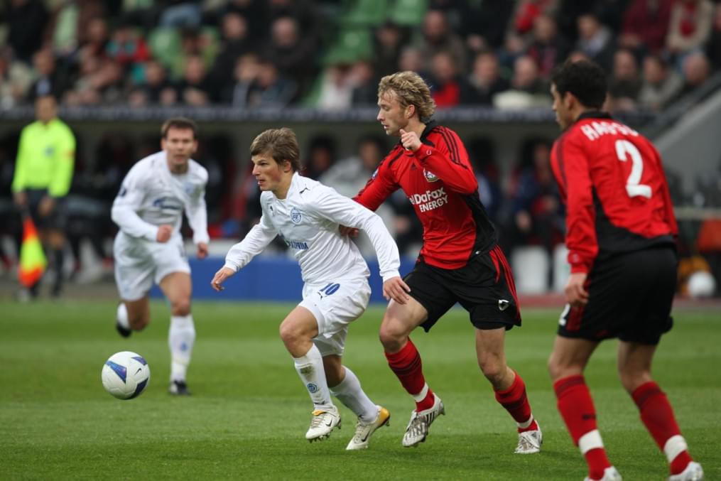Кубок УЕФА 2008. Матч Байер —  Зенит