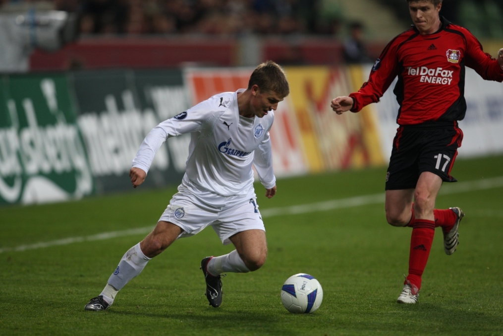 Кубок УЕФА 2008. Матч Байер —  Зенит