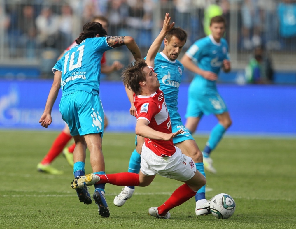 Чемпионата России 2011—12 Зенит — Спартак
