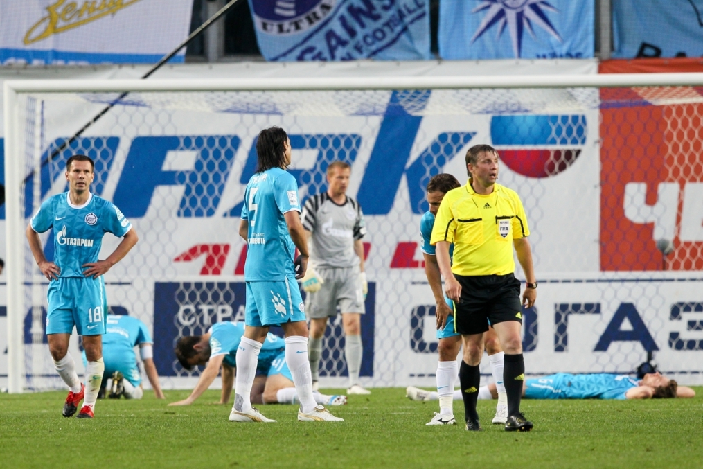 Чемпионат России 2011, матч Динамо (Москва) — Зенит