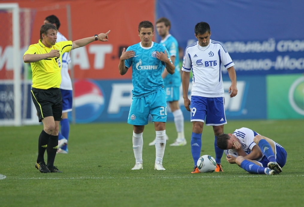 Чемпионат России 2011, матч Динамо (Москва) — Зенит