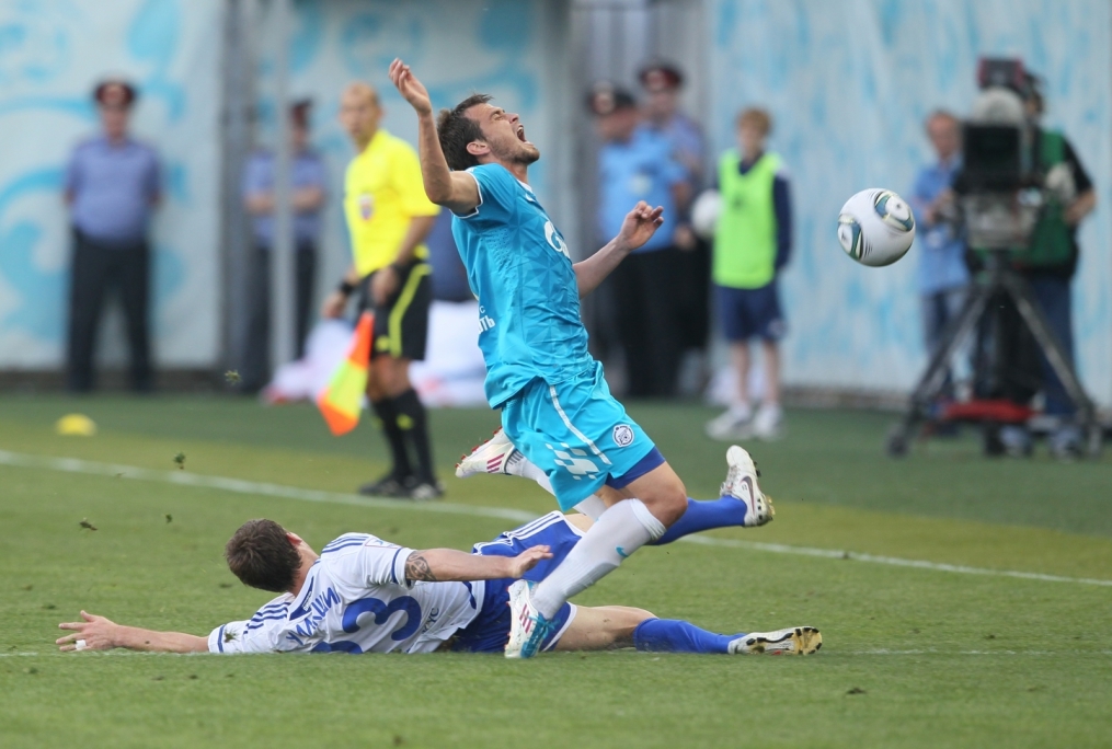 Чемпионат России 2011, матч Динамо (Москва) — Зенит