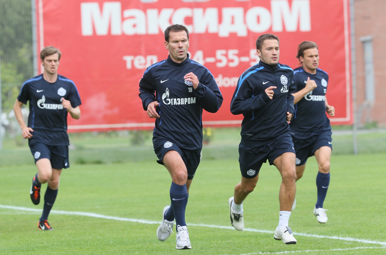 Открытая тренировка перед матчем Зенит—Амкар