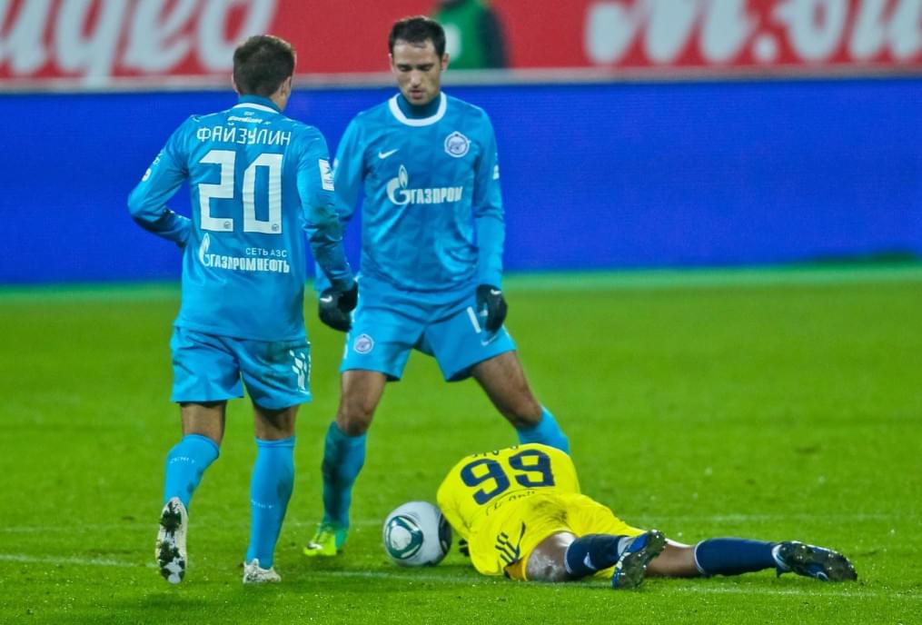 Чемпионат России 2011/2012. Матч 31-го тура Зенит — Анжи