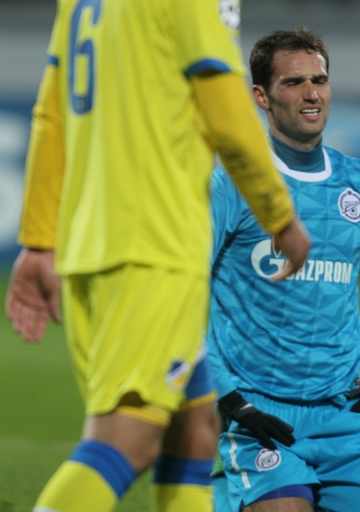 Матч 5-го тура группового этапа Лиги чемпионов УЕФА 2011/2012 Зенит— АПОЭЛ