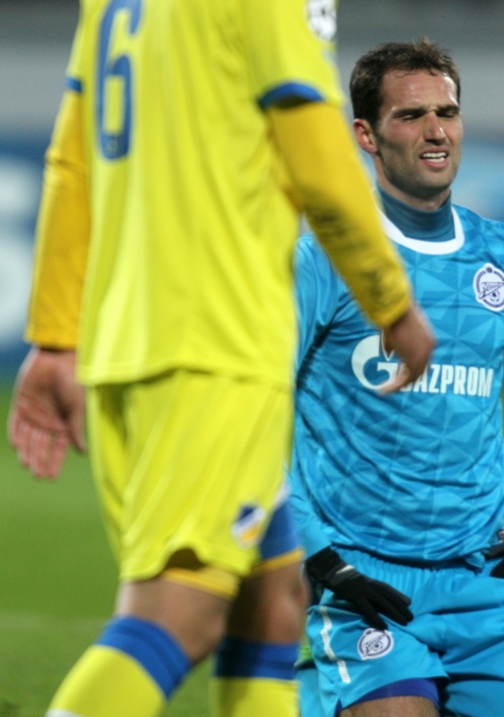 Матч 5-го тура группового этапа Лиги чемпионов УЕФА 2011/2012 Зенит— АПОЭЛ