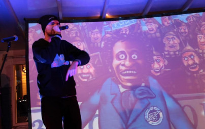 Пушкин и Noize MC прочли для «Зенита» рэп о расизме