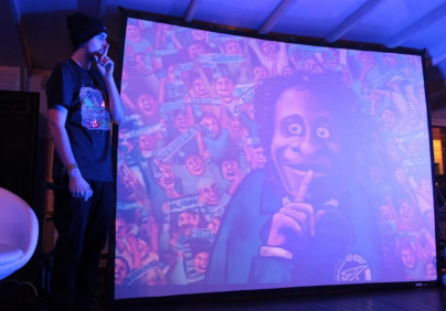Пушкин и Noize MC прочли для «Зенита» рэп о расизме