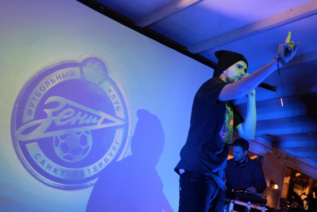 Пушкин и Noize MC прочли для «Зенита» рэп о расизме