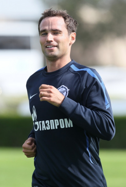 Первая тренировка ФК «Зенит» в Дубай