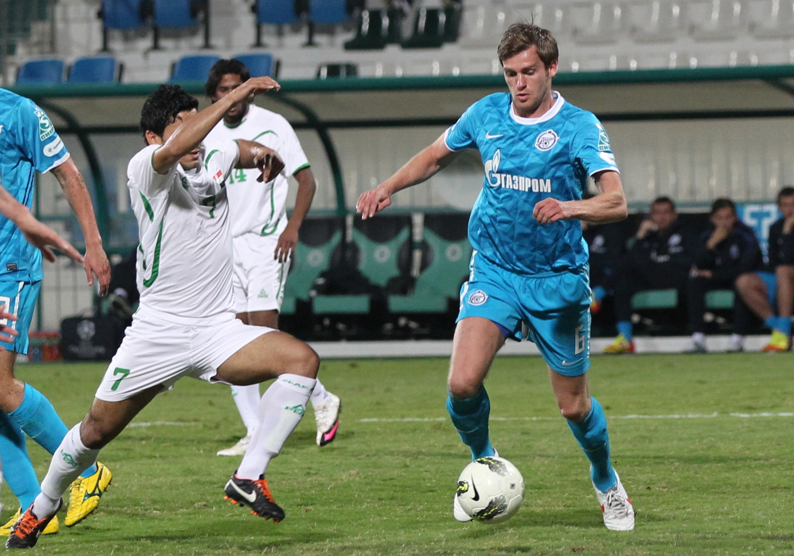 Matchworld Cup Dubai 2012. Матч ОС Ирака — Зенит