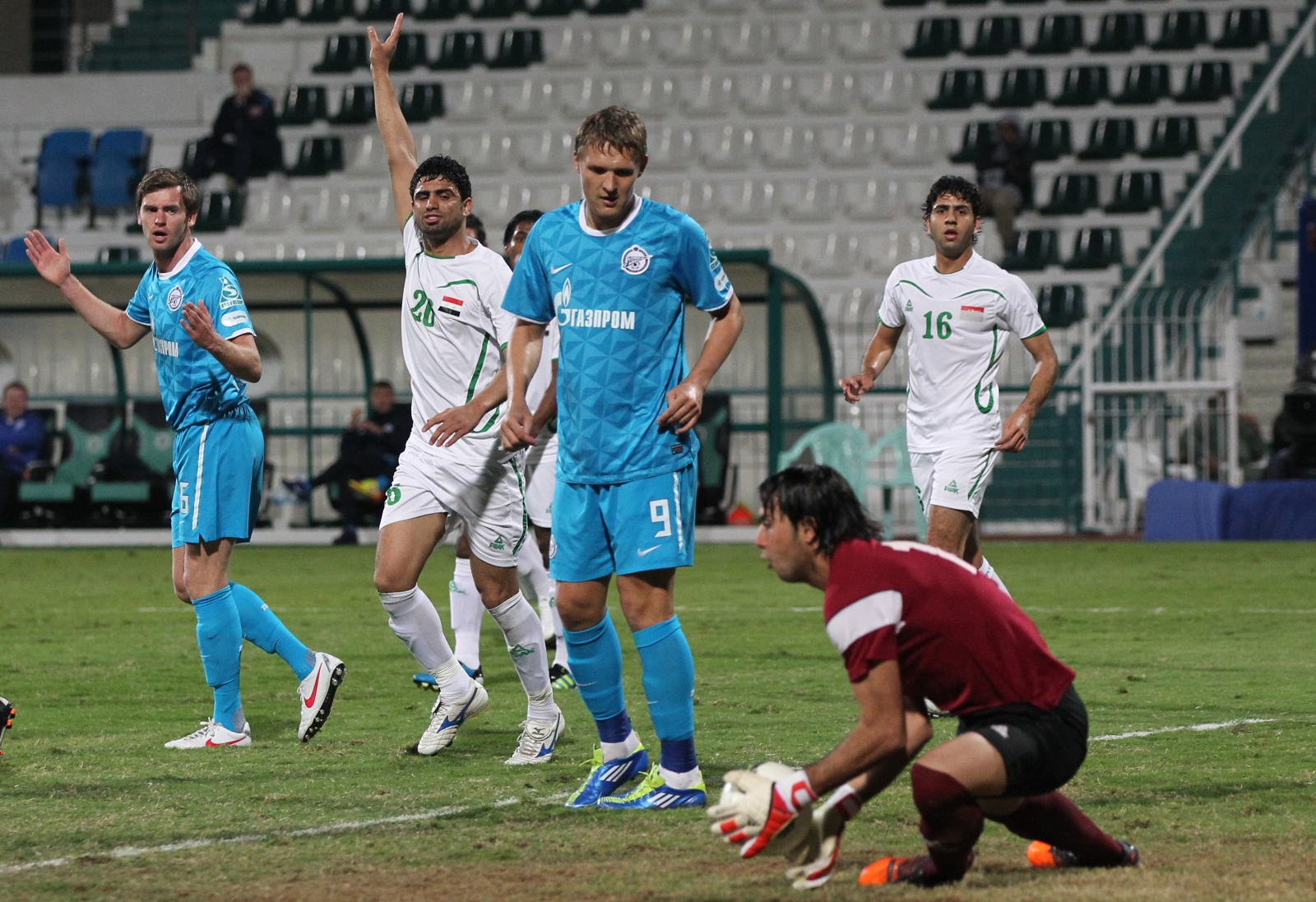 Matchworld Cup Dubai 2012. Матч ОС Ирака — Зенит