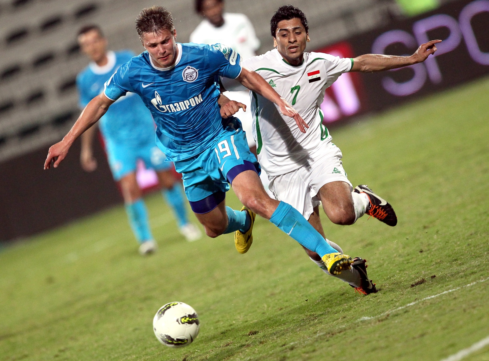 Matchworld Cup Dubai 2012. Матч ОС Ирака — Зенит