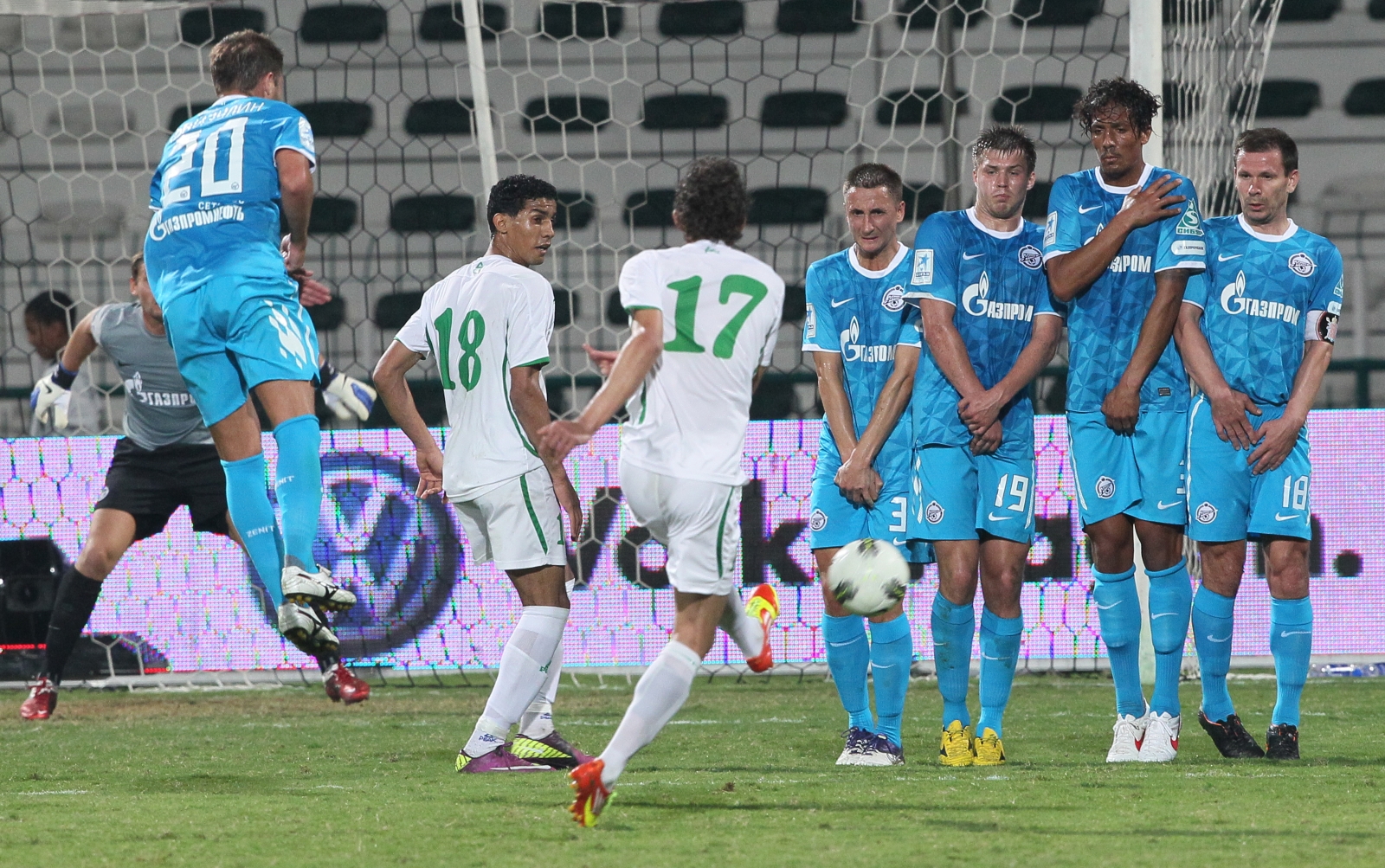 Matchworld Cup Dubai 2012. Матч ОС Ирака — Зенит