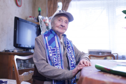 103-й день рождения болельщицы «Зенита», Донде Регины Самуиловны 