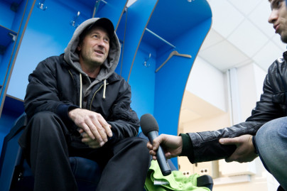 Бекстейдж съемки рекламного ролика Nike